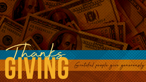 Thanks Giving - Giving Generously Image